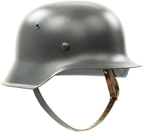 German WWII M42 Steel Helmet- Stahlhelm 42 WW2 M1942, Helmets - Amazon ...