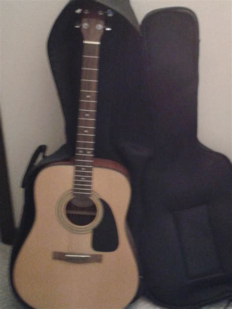 FENDER ACOUSTIC GUITAR W/ SOFT CASE in GONE_TO_TEXAS' Garage Sale Manteno, IL