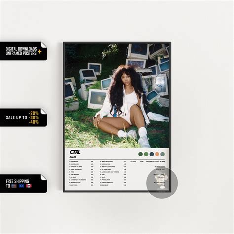 SZA CTRL Deluxe Album Cover Poster Create Your Own - Etsy Canada