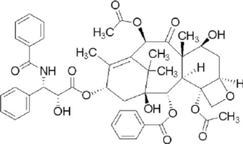 Chemical structure of taxol. | Download Scientific Diagram