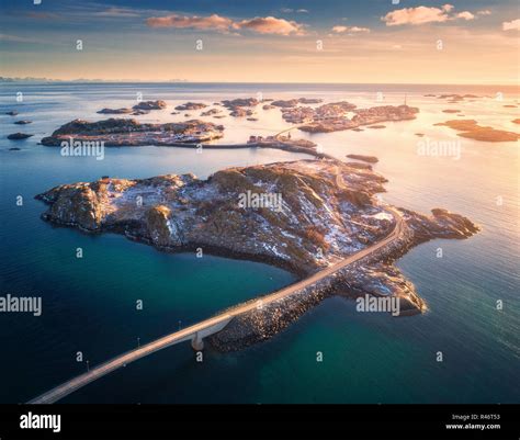 Henningsvær, lofoten islands aerial hi-res stock photography and images - Alamy