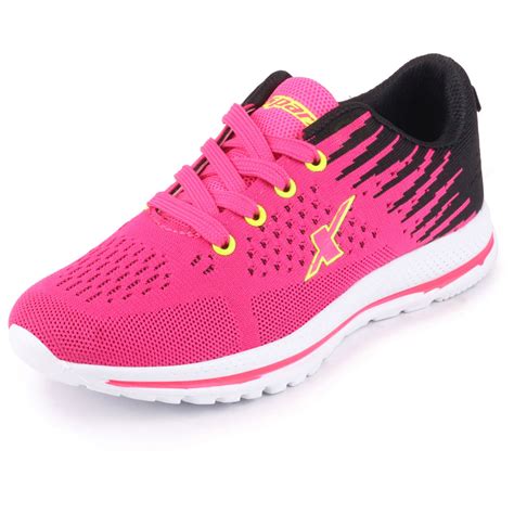 Buy Sparx Women's Pink Black Sports Running Shoes Online @ ₹999 from ShopClues