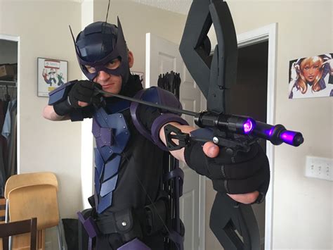 [Self] Classic Hawkeye redesign #cosplay http://bit.ly/1Pirklu ...