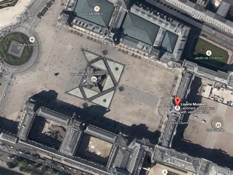 engineering history - Is the Louvre Pyramid oriented to the four ...