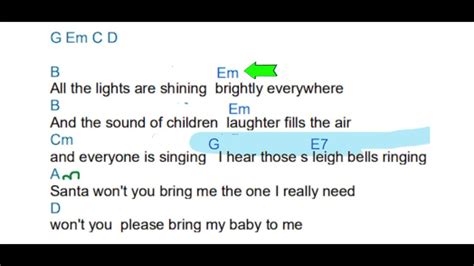 All I want for christmas Chords Guide - YouTube