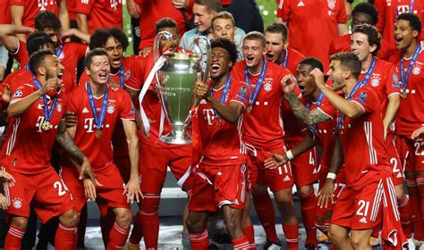 Full trophy presentation as Bayern Munich lifted their 6th UCL title ...