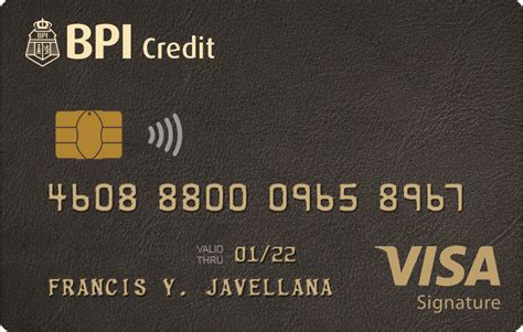 BPI introduces Visa Signature, the credit card designed for affluent globe-trotting clients ...