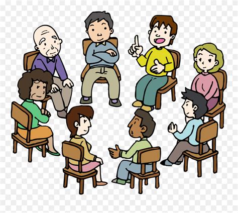 Diversity Drawing Cultural - Talking Group Of People Clipart - Png Download | Cartoon people ...