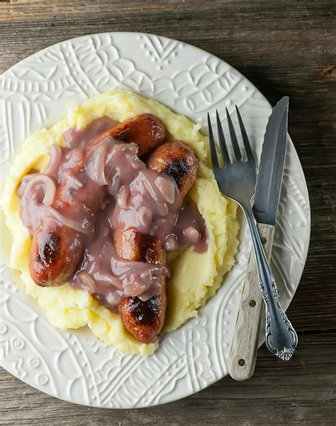 Irish Bangers and Mash - Framed Cooks