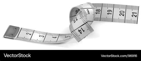 Tape measure Royalty Free Vector Image - VectorStock