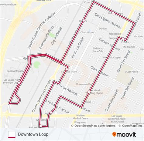 downtown loop Route: Schedules, Stops & Maps - Loop (Updated)