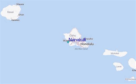 Nanakuli Tide Station Location Guide