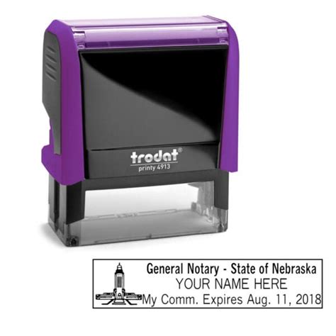 Nebraska Notary Stamp | Order Online | Fast Shipping | Notary.net