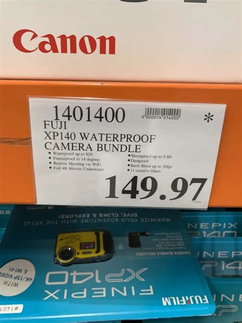 Costco Fujifilm Finepix XP140 Waterproof Camera - Costco Fan