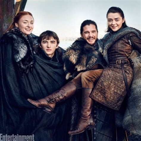 The Stark Family Reunion Pictures Might Have Revealed A Major Death Spoiler For The Next Season