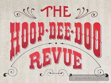 Hoop-Dee-Doo Musical Revue Reviews and Photos - Disney's Fort ...