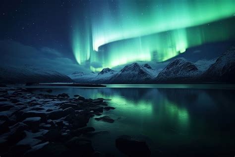 Aurora outdoors nature aurora. AI | Free Photo - rawpixel