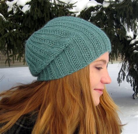 6 Slouchy Beanie Knit Patterns - The Funky Stitch