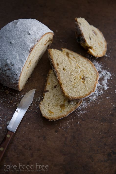 German Sweet Christmas Bread | Fake Food Free