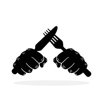 Fist And Fork Symbolism PNG Transparent Images Free Download | Vector Files | Pngtree