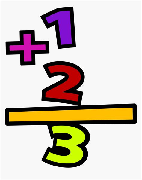 Addition Mathematics Mathematical Notation Clip Art - Math Symbols Clip Art, HD Png Download ...