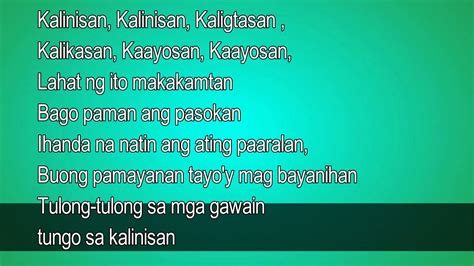 Slogan Tungkol Sa Kalinisan Ng Kapaligiran