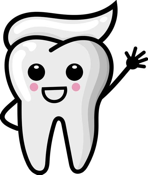 Teeth dental cute illustration set emoticon tooth icon sign teeth ...