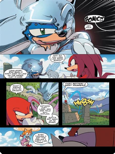 IDW Sonic the Hedgehog Issue 25 | Sonic and shadow, Sonic, Sonic the ...