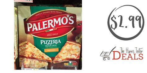 Palermo's Pizza just $2.99 after coupon! - The Harris Teeter Deals