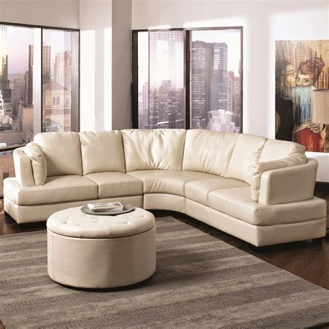 Curved Sofas For Sale: Curved Loveseat Sofa