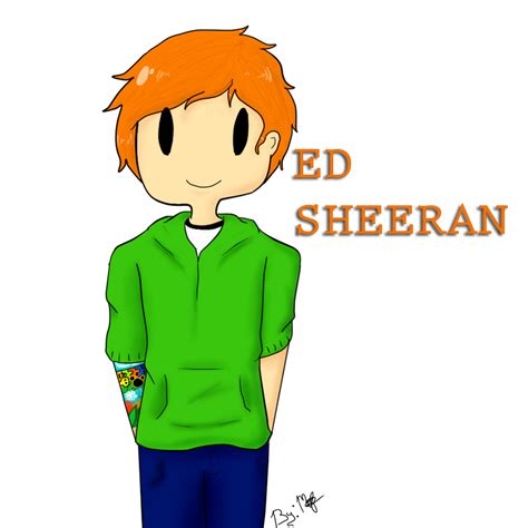 Ed Sheeran by maferlelu on DeviantArt