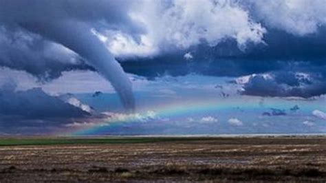 VIDEO: Tornado vs. rainbow - ABC11 Raleigh-Durham