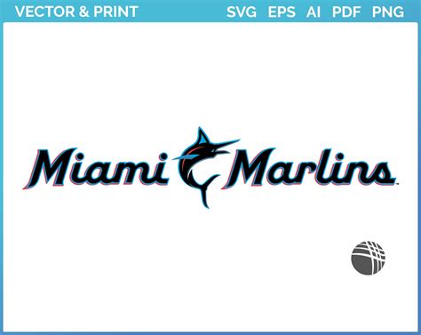 Miami Marlins - Wordmark Logo (2019) - Baseball Sports Vector SVG Logo in 5 formats