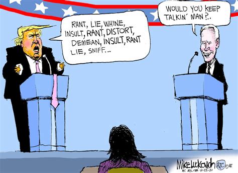 5 indisputably funny cartoons about the final presidential debate | The Week