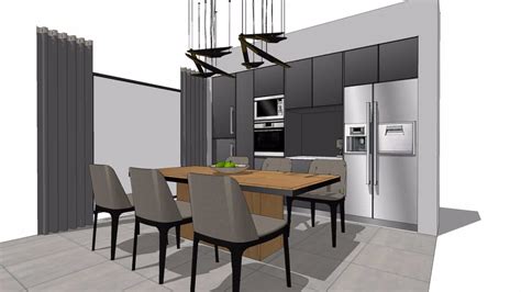 Modern Dining Room 3D Warehouse, 52% OFF