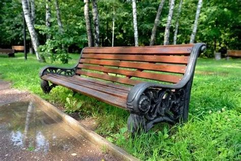 Wooden-Iron With Arm Rest Park Bench, For Garden, With Back at Rs 12500 ...