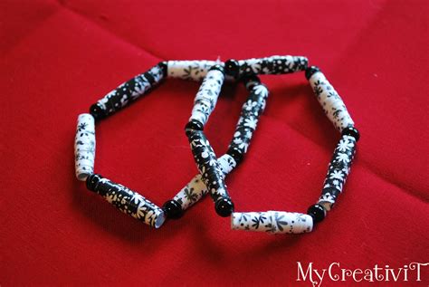 My-CreativiT: Paper Bead Bracelets