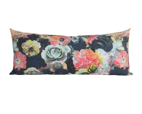 Radiant Floral lumbar designer pillow covers - Made to Order by ...