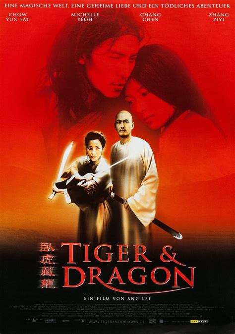 Crouching Tiger, Hidden Dragon Movie Poster - Classic 00's Vintage ...