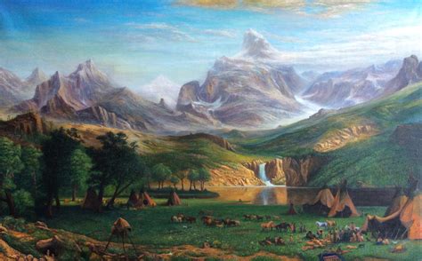 Rocky Mountain , Lander's Peak - Albert bierstadt by fuyukikun on DeviantArt