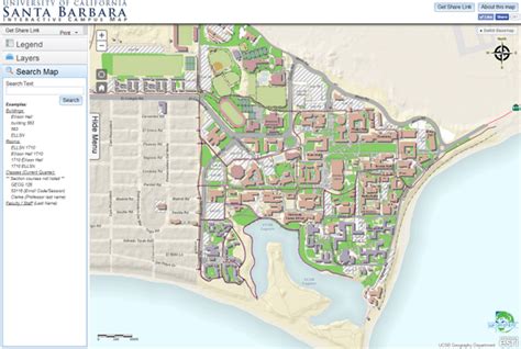 Ucsb Interactive Campus Map – Map Vector