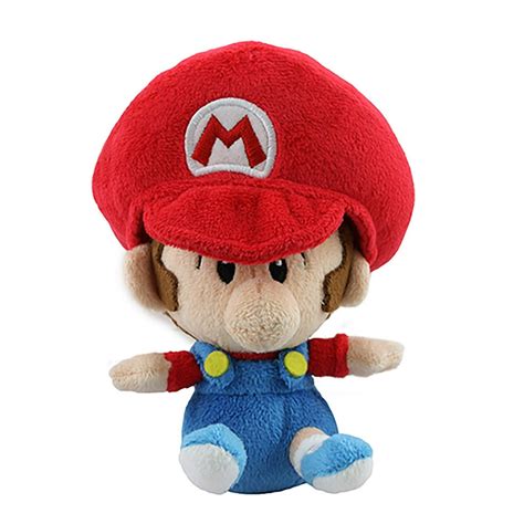 For Nintendo Super Mario Baby Mario Plush Toy, 5" - Walmart.com ...