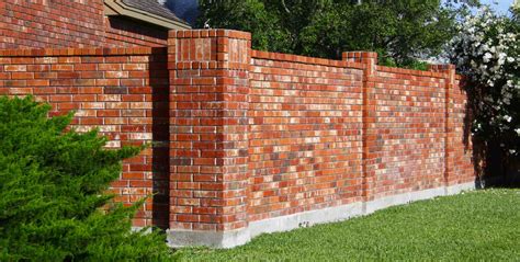 Brick Wall Fence Installation & Repairs – BTK