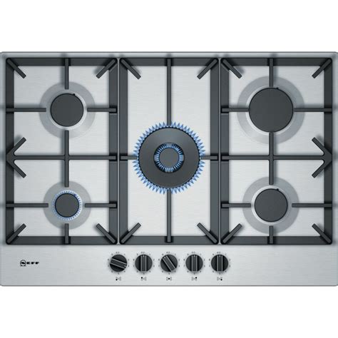 75cm 5 Burner Gas Hob In Stainless Steel | Gas Hobs | Hobs | Cooking ...