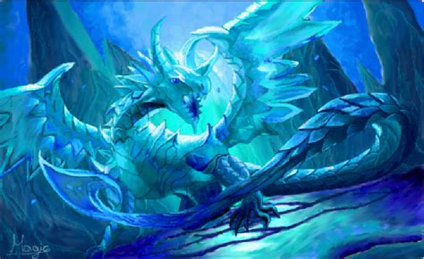 Ice Dragon (Crystal) by Magicmag10 on DeviantArt