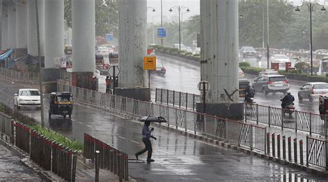 Over 100 mm rain recorded for third time in one week; Mumbai on orange ...