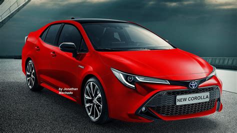 Next-gen 2019 Toyota Corolla Altis (2019 Toyota Corolla Sedan) imagined - Rendering