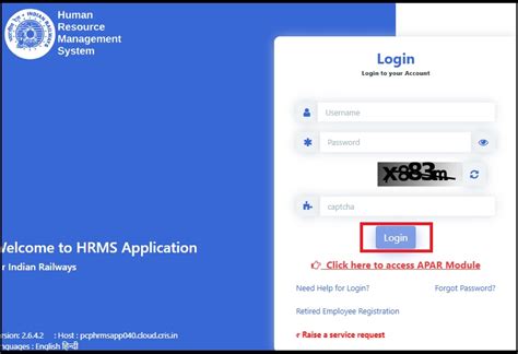 HRMS Railway: Hrms Indian railways, Hrms Indian railways login, IHRMS ...