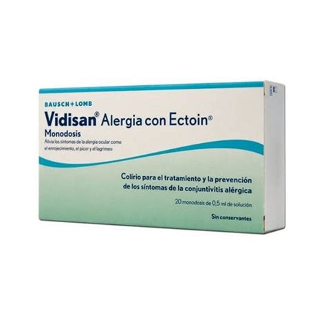 Vidisan Allergy with Ectoin 20 Single-Doses - parafarmacia-online.com