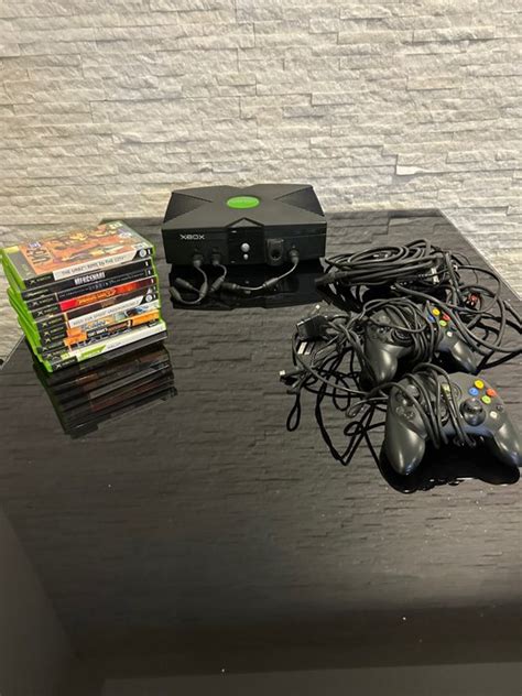 1 Microsoft Original Xbox - Console with games (10) - - Catawiki